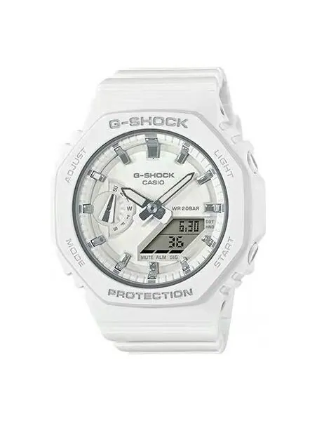 Часы CASIO G-Shock Analog-Digital 'White' — изображение 1 из 4, оттенок белый