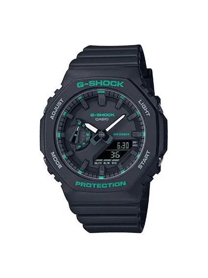 Часы CASIO G-Shock Analog-Digital 'Black' — изображение 1 из 8, оттенок черный