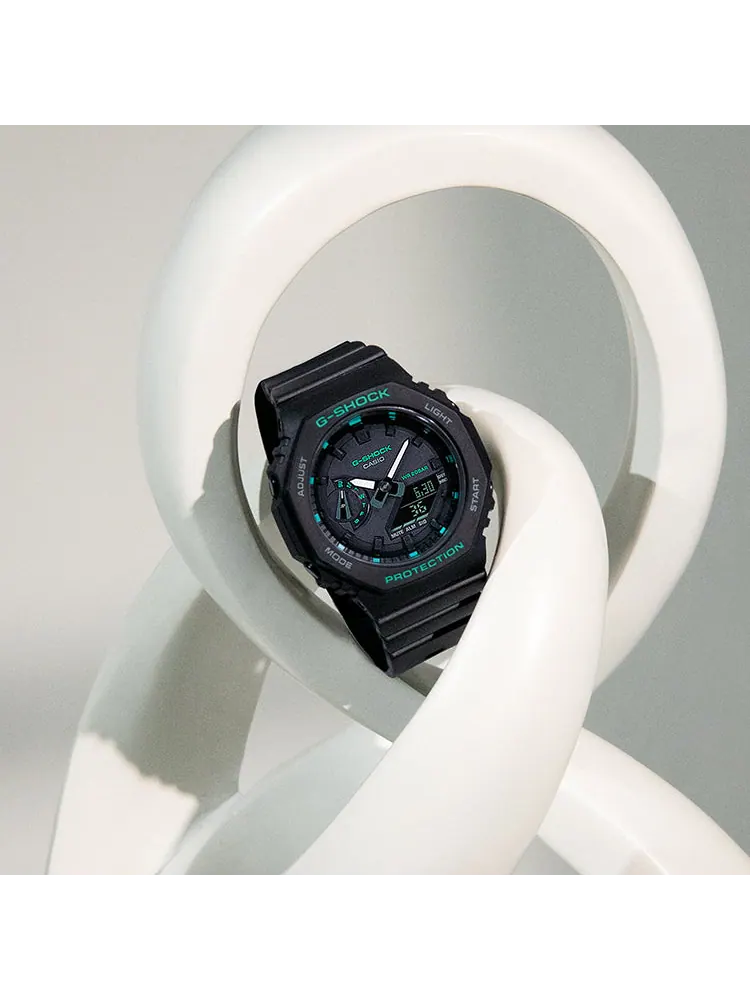Часы CASIO G-Shock Analog-Digital 'Black' — изображение 5 из 8, оттенок черный