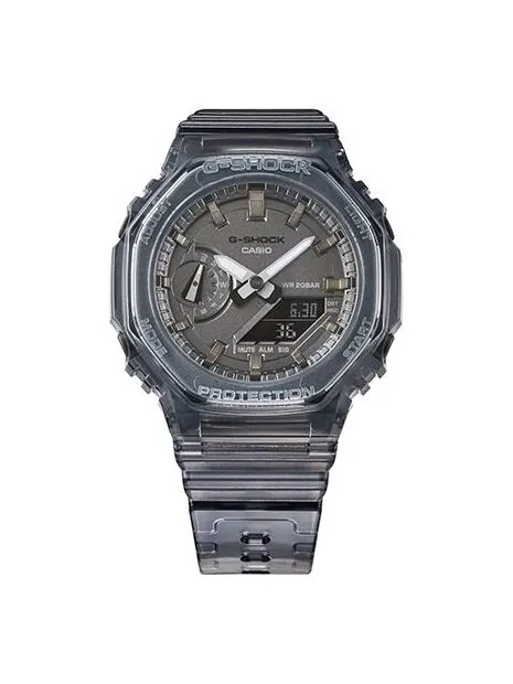 Часы CASIO G-Shock Analog-Digital 'Translucent Black' — изображение 1 из 4, оттенок черный