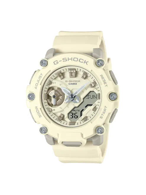 Часы CASIO G-Shock Analog-Digital 'White' — изображение 1 из 3, оттенок белый