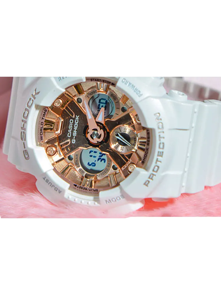 Часы CASIO G-Shock Analog-Digital 'White' — изображение 4 из 7, оттенок белый