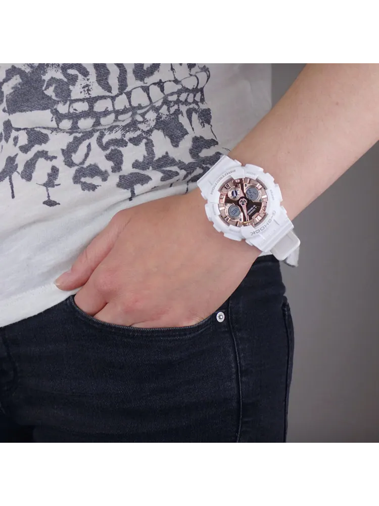 Часы CASIO G-Shock Analog-Digital 'White' — изображение 7 из 7, оттенок белый
