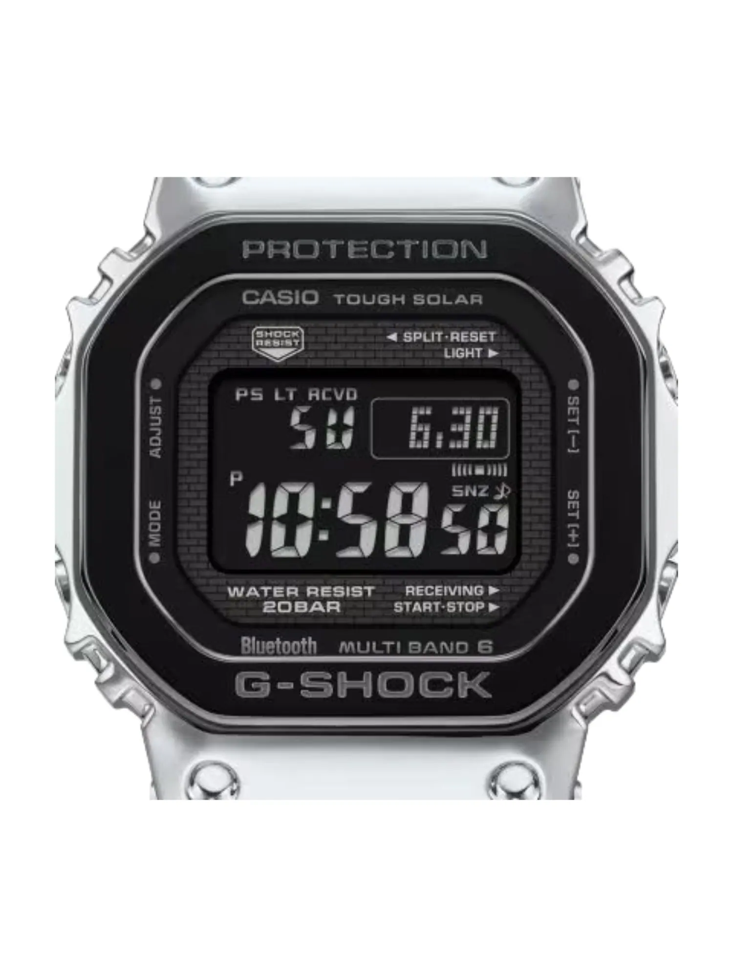 Casio G-Shock All Metal 5000 Series Made in Japan 'Silver' — изображение 3 из 4, оттенок серебряный