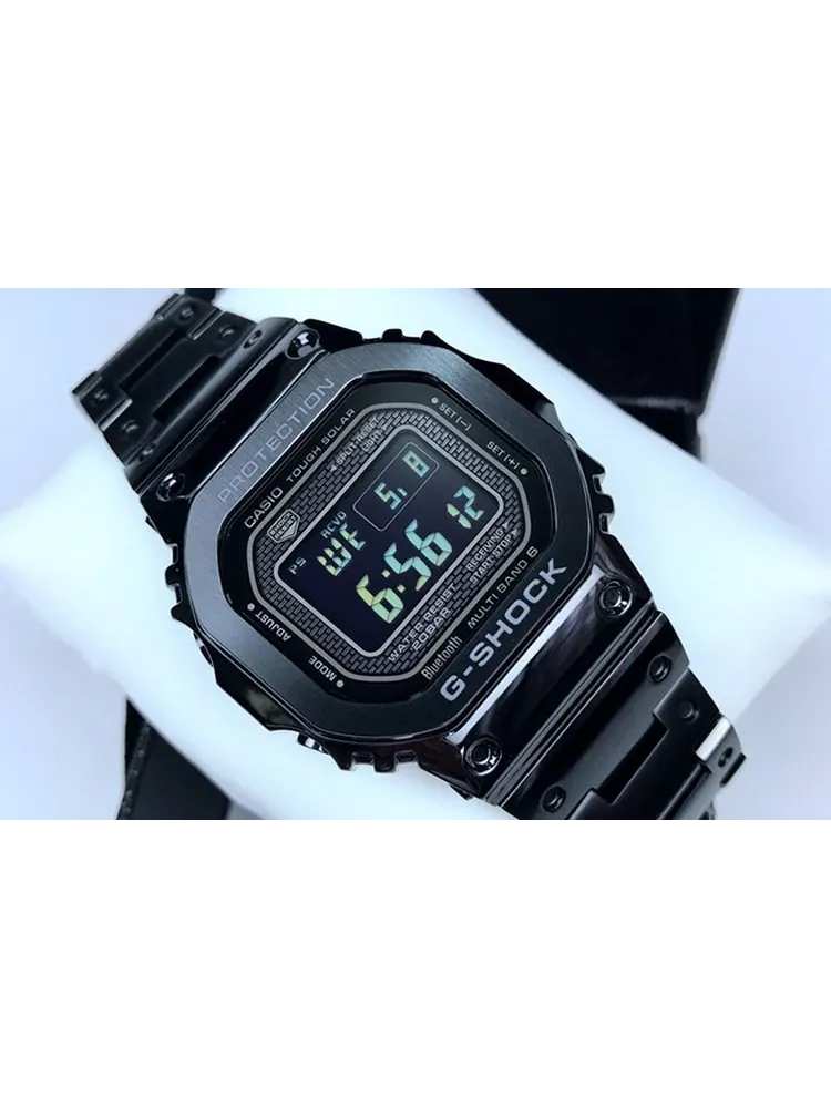 Часы Casio G-Shock Full Metal GMW-B5000 Series, арт. GMW-B5000GD-1 — изображение 3 из 8, оттенок черный