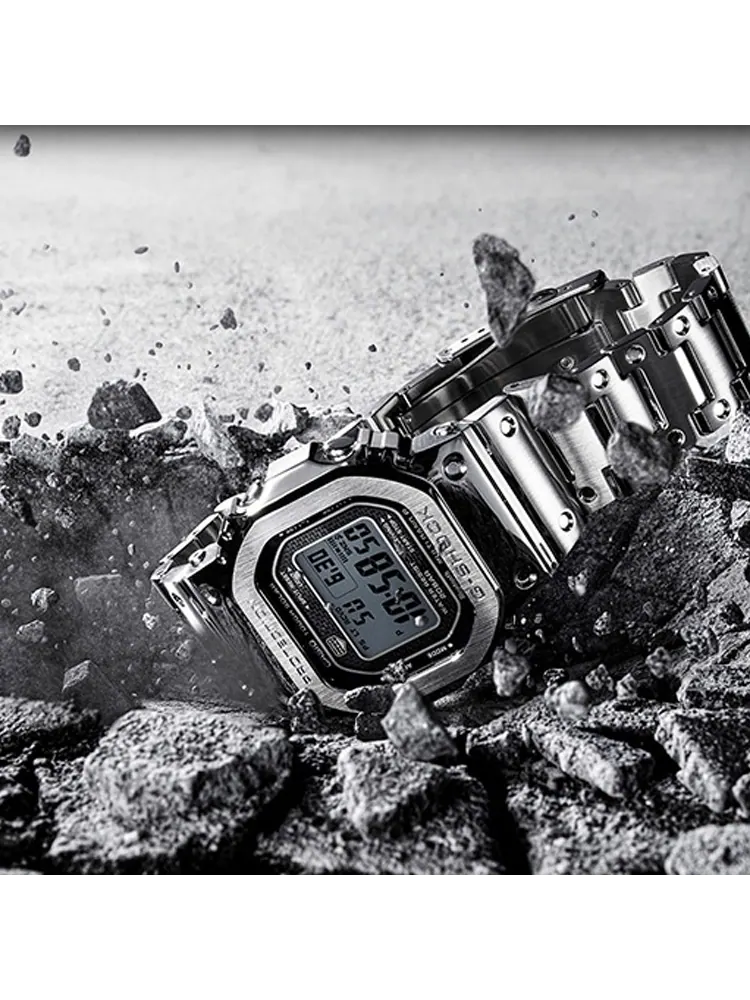 Часы Casio G-Shock Full Metal GMW-B5000 Series, арт. GMW-B5000GD-1 — изображение 5 из 8, оттенок черный