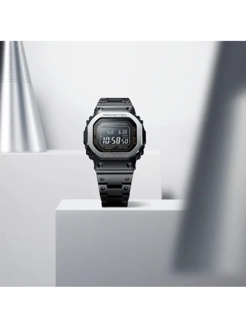 Часы Casio G-Shock Full Metal GMW-B5000 Series, арт. GMW-B5000MB-1JF — изображение 5 из 8, оттенок черный