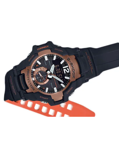 Часы CASIO G-Shock Gravitymaster 'Black' — изображение 3 из 3, оттенок черный
