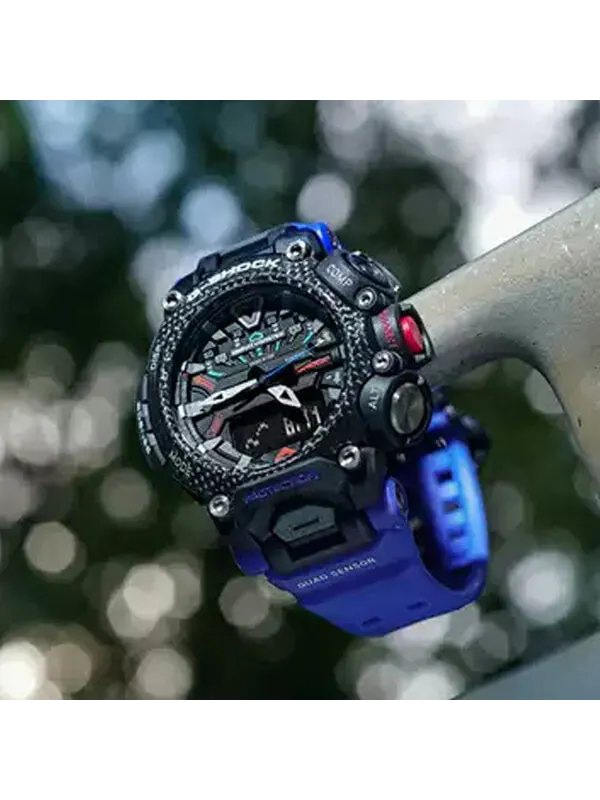 Часы CASIO G-Shock Gravitymaster 'Black Blue' — изображение 3 из 4, оттенок черный синий