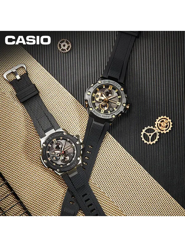 Часы CASIO G-Shock G-Steel 'Black' — изображение 2 из 4, оттенок черный