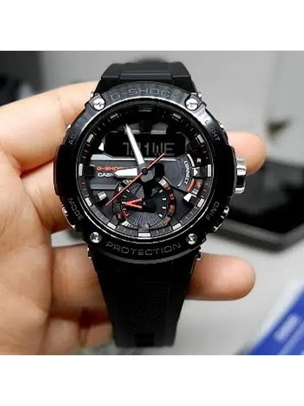 Часы CASIO G-Shock G-Steel 'Black' — изображение 3 из 4, оттенок черный