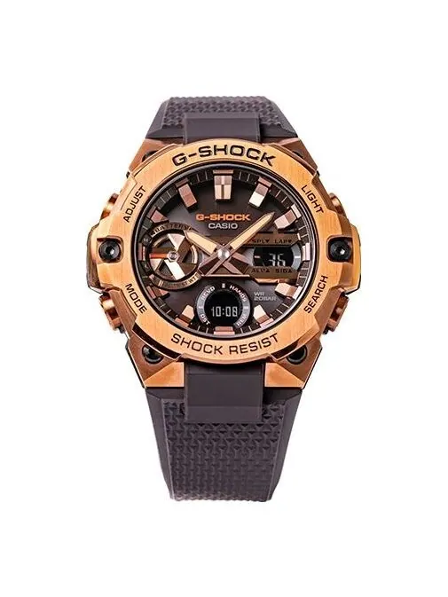 Часы CASIO G-Shock G-Steel 'Brown' — изображение 1 из 4, оттенок коричневый