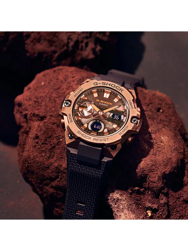 Часы CASIO G-Shock G-Steel 'Brown' — изображение 3 из 4, оттенок коричневый