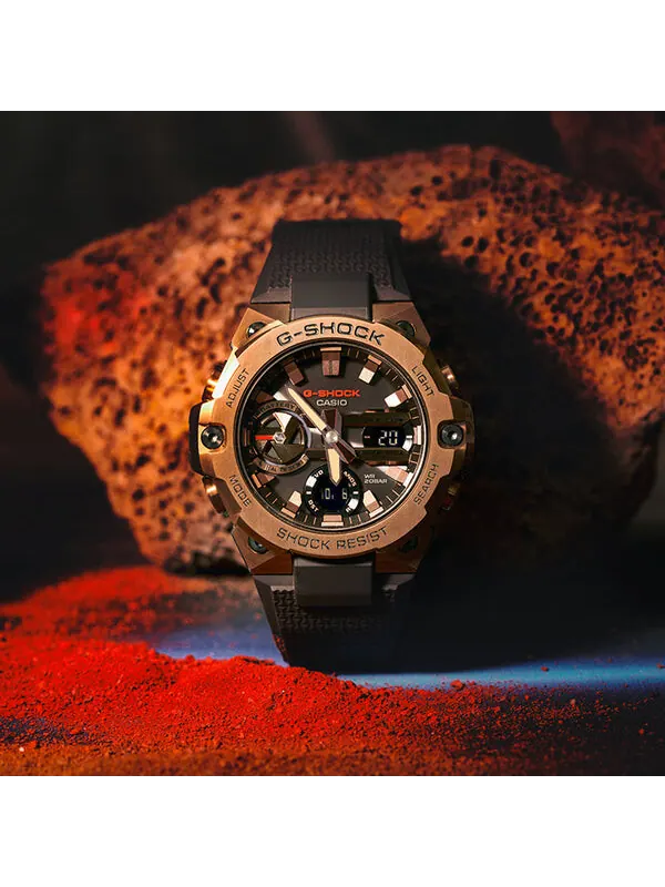 Часы CASIO G-Shock G-Steel 'Brown' — изображение 4 из 4, оттенок коричневый