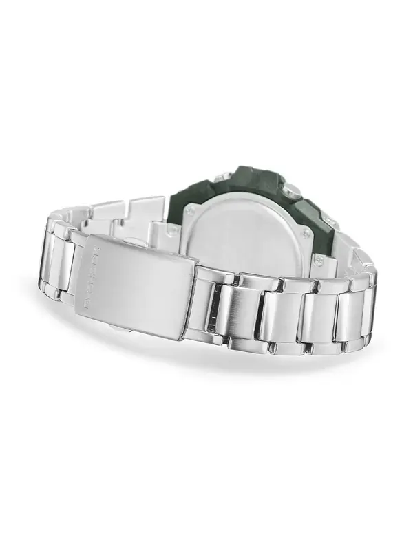 Часы CASIO G-Shock G-Steel 'Silver Green' — изображение 4 из 4, оттенок зеленый