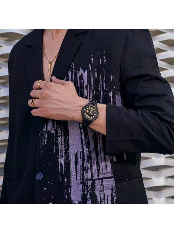 Часы CASIO G-Shock G-Steel 'Black Gold' — изображение 3 из 4, оттенок черный золотистый