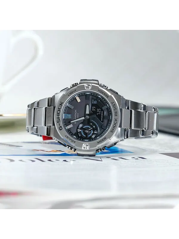 Часы CASIO G-Shock G-Steel 'Silver' — изображение 3 из 4, оттенок серебряный