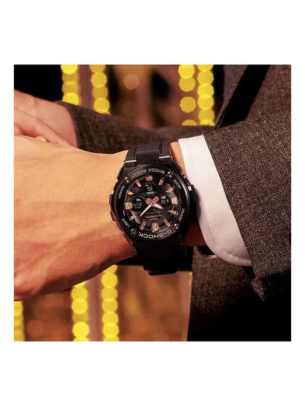 Часы CASIO G-Shock G-Steel 'Black' — изображение 1 из 1, оттенок черный