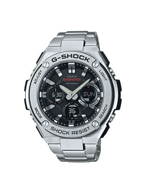 Часы CASIO G-Shock G-Steel 'Silver' — изображение 1 из 4, оттенок белый