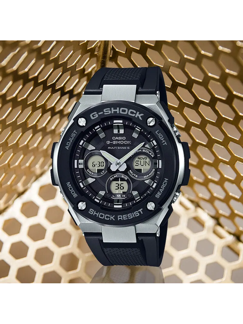 Часы CASIO G-Shock G-Steel 'Silver Black' — изображение 3 из 5, оттенок серебристый черный