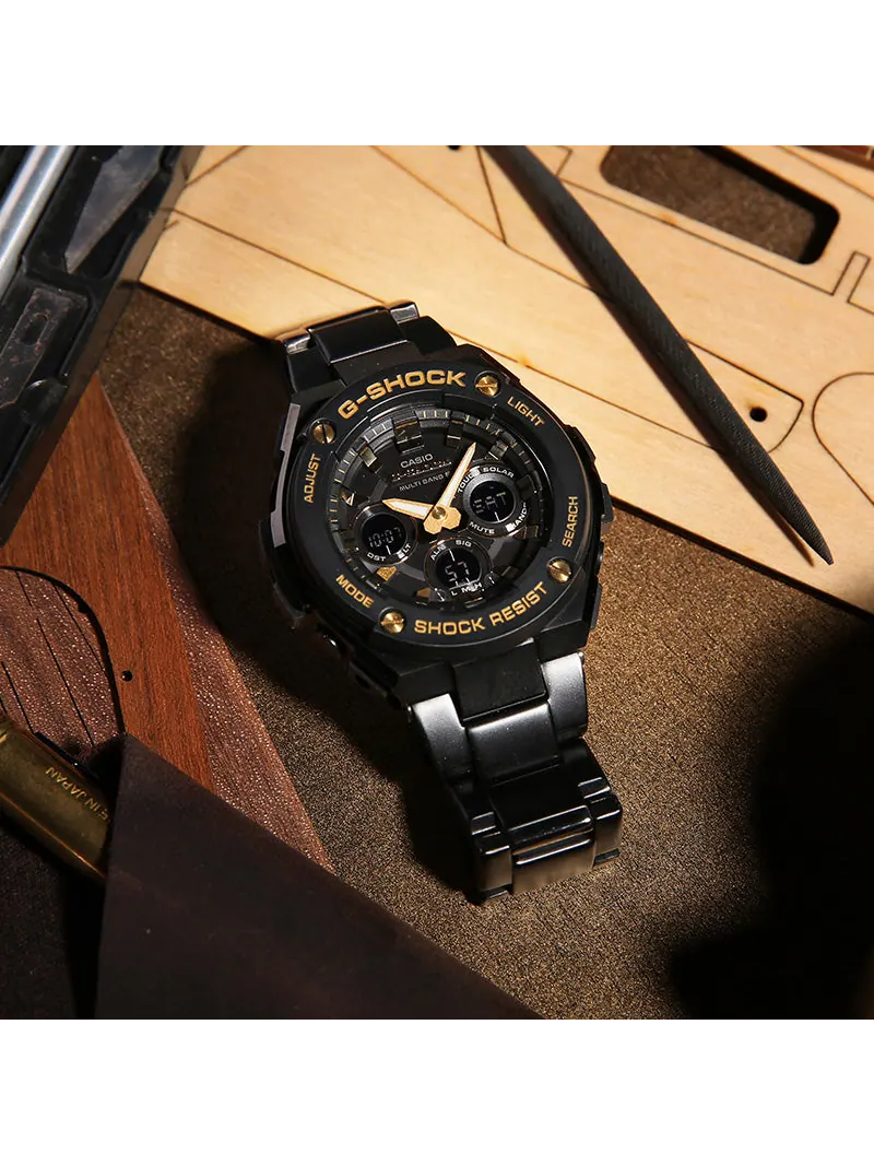 Часы CASIO G-Shock G-Steel 'Black' — изображение 2 из 3, оттенок черный