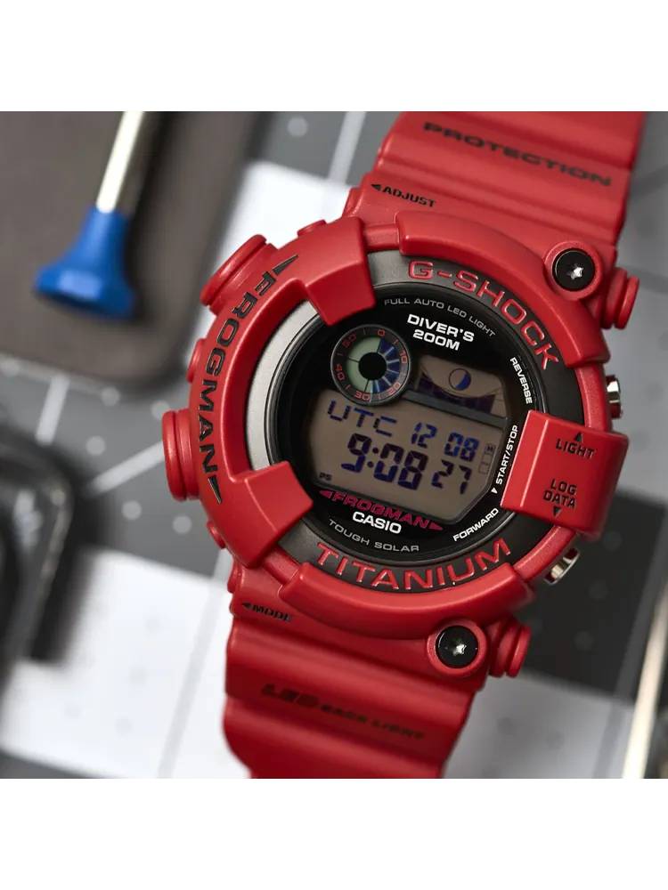 Casio Master of G-Sea Frogman 'Red' — изображение 4 из 5, оттенок красный
