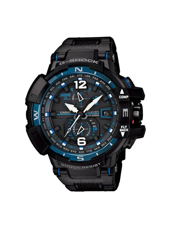 Часы CASIO G-Shock Gravitymaster 'Black' — изображение 1 из 3, оттенок синий