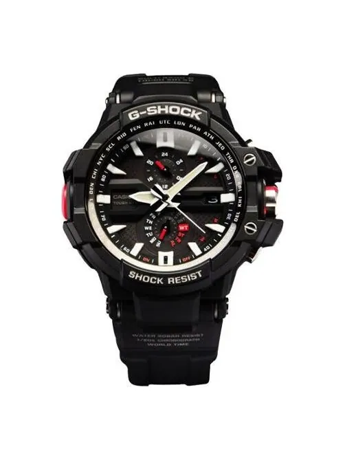 Часы CASIO G-Shock Gravitymaster 'Black' — изображение 1 из 2, оттенок черный