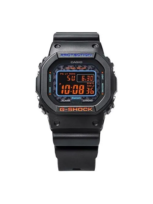 Часы CASIO Baby-G 'Black' — изображение 1 из 4, оттенок оранжевый