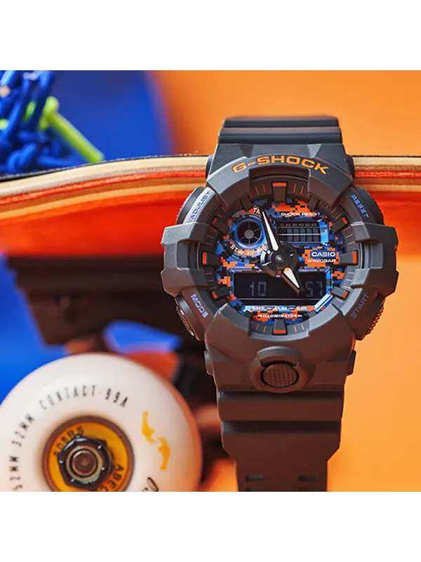 Часы CASIO Baby-G 'Black' — изображение 3 из 4, оттенок оранжевый