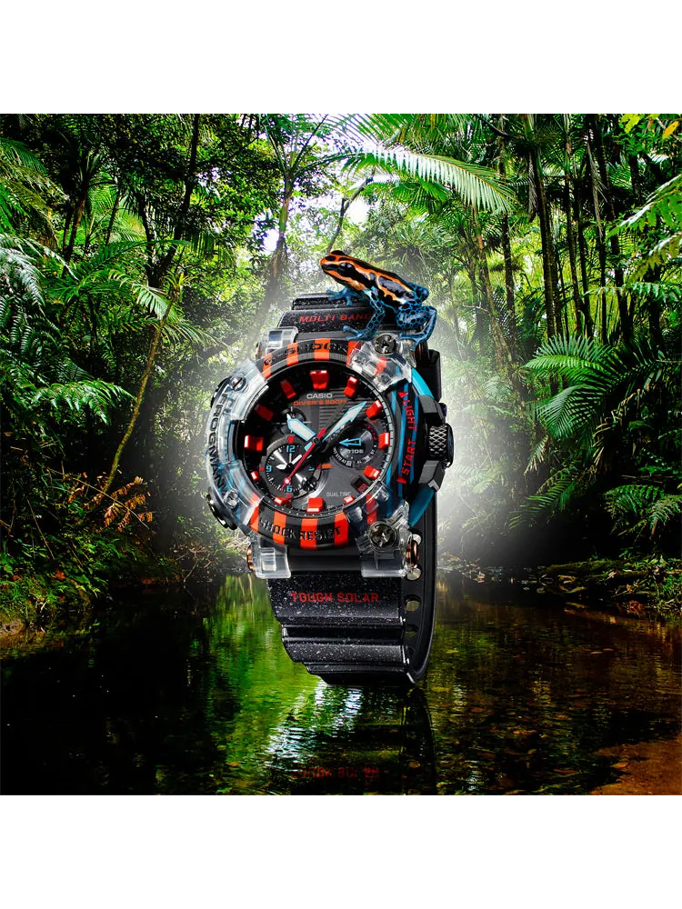 Часы CASIO G-Shock Frogman 'Translucent Black' — изображение 6 из 7, оттенок черный