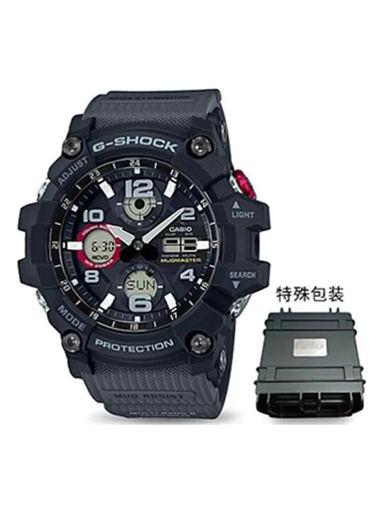 Часы CASIO G-Shock Mudmaster 'Black' — изображение 1 из 4, оттенок черный