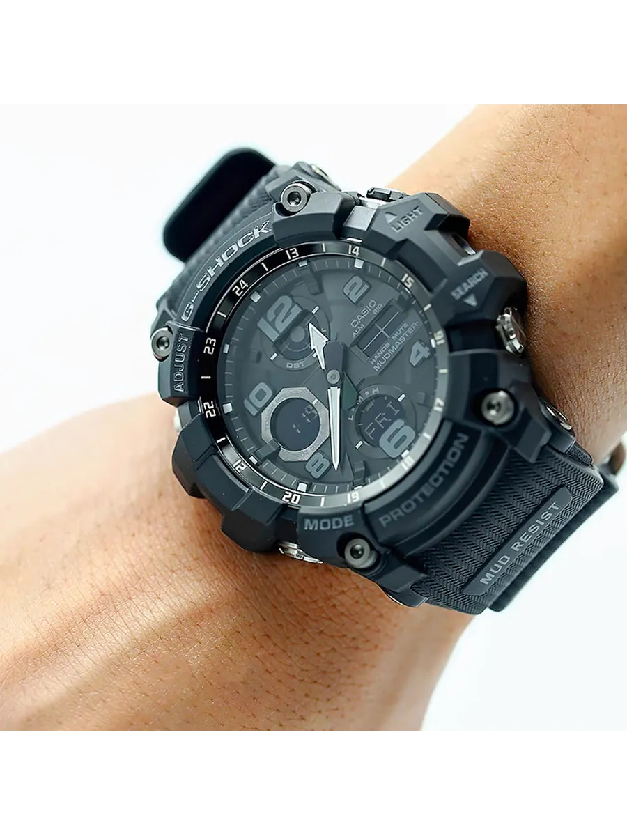 Часы CASIO G-Shock Mudmaster 'Black' — изображение 4 из 5, оттенок черный