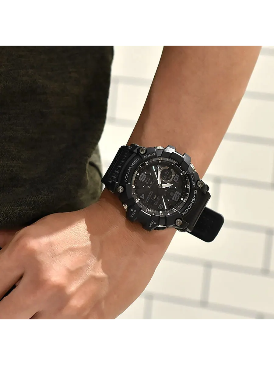 Часы CASIO G-Shock Mudmaster 'Black' — изображение 5 из 5, оттенок черный