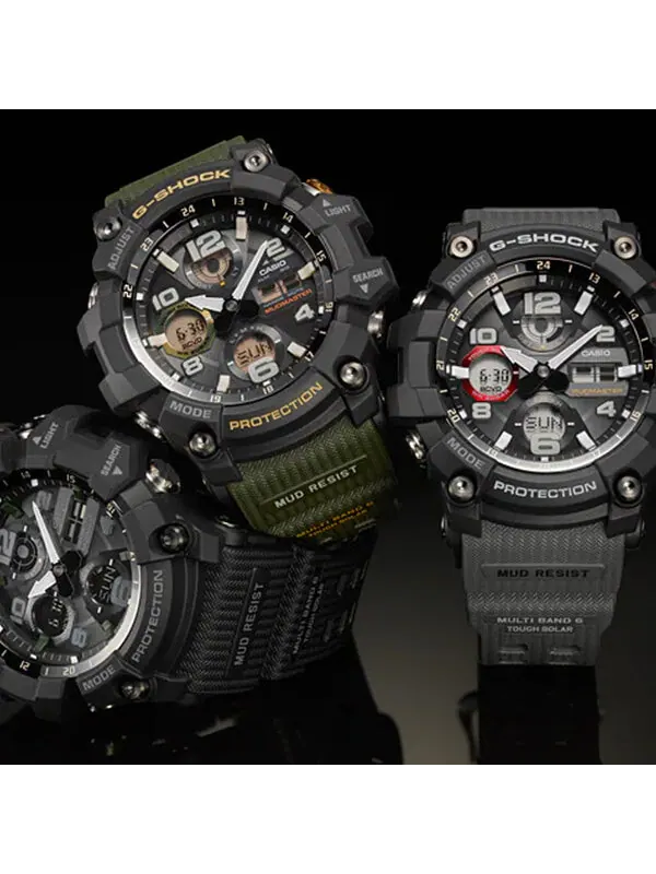 Часы CASIO G-Shock Mudmaster 'Black' — изображение 4 из 4, оттенок черный