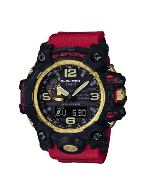 Часы CASIO G-Shock Mudmaster 'Red' — изображение 1 из 4, оттенок красный