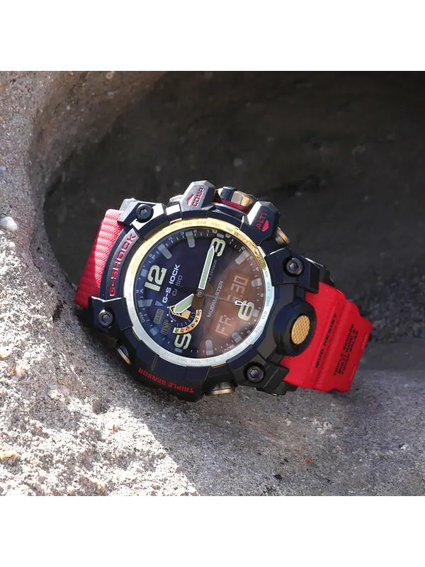 Часы CASIO G-Shock Mudmaster 'Red' — изображение 3 из 4, оттенок красный
