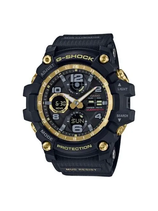 Часы CASIO G-Shock Mudmaster 'Black Gold' — изображение 1 из 4, оттенок золотистый