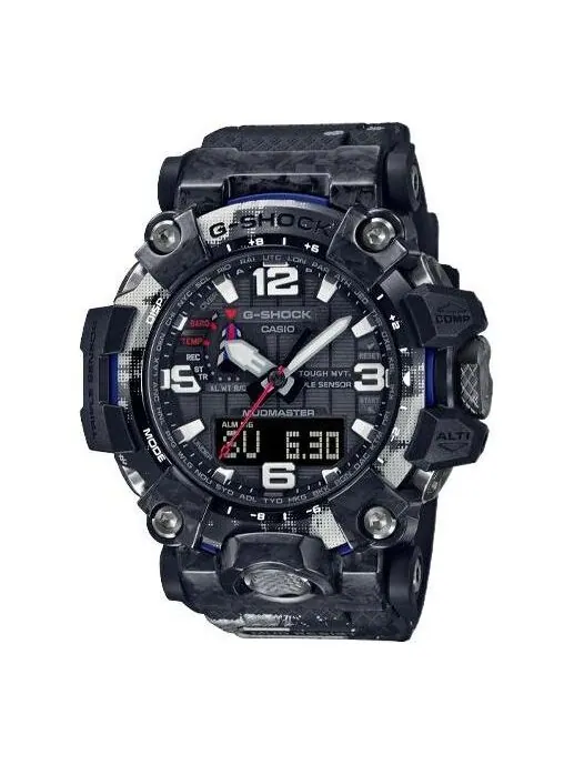 Часы CASIO G-Shock Mudmaster 'Black' — изображение 1 из 4, оттенок черный