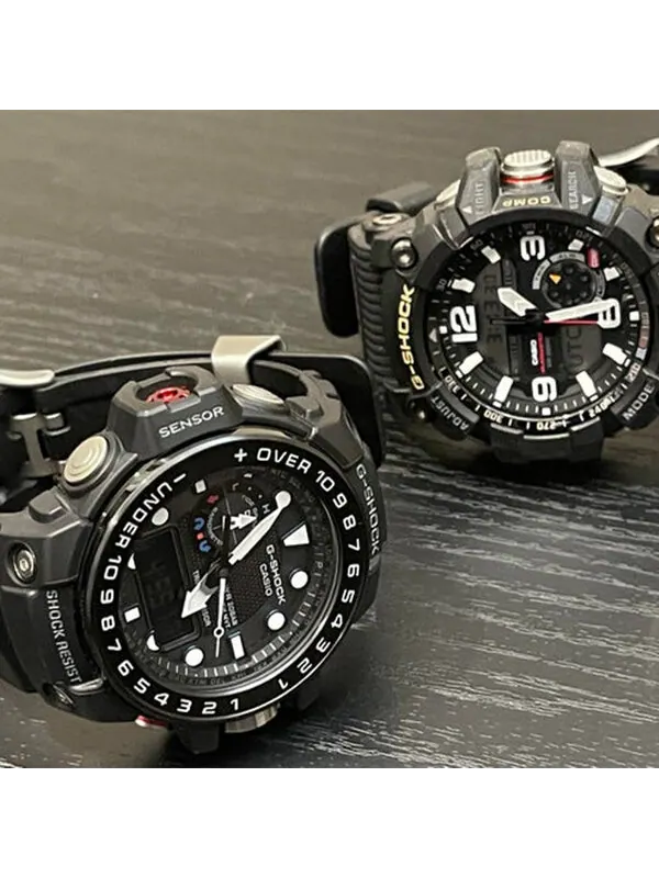Часы CASIO G-Shock Gulfmaster 'Black' — изображение 2 из 4, оттенок черный