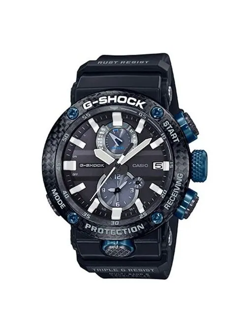 Часы CASIO G-Shock Gravitymaster 'Black' — изображение 1 из 4, оттенок синий