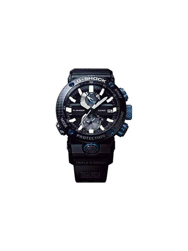 Часы CASIO G-Shock Gravitymaster 'Black' — изображение 2 из 4, оттенок синий