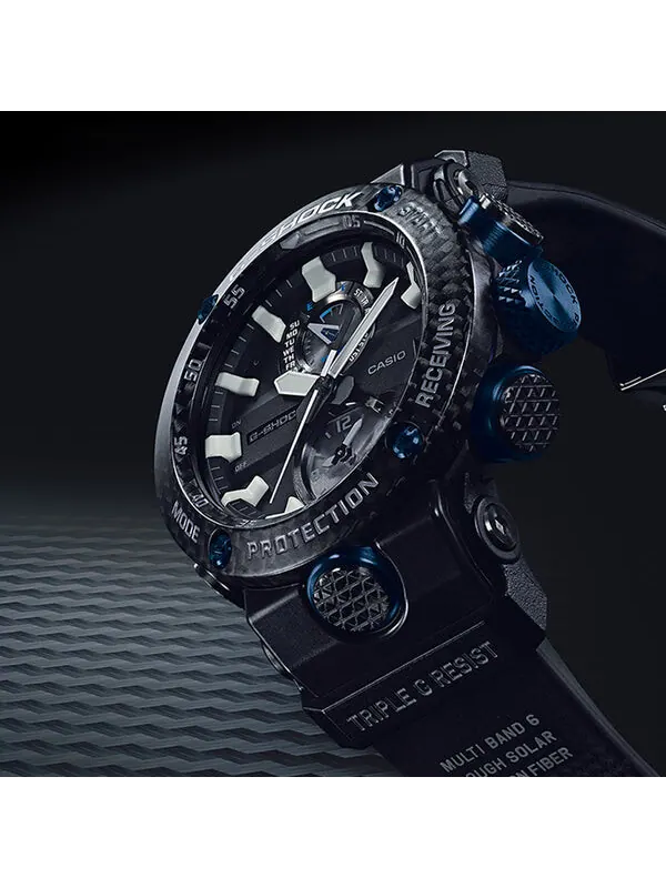 Часы CASIO G-Shock Gravitymaster 'Black' — изображение 4 из 4, оттенок синий