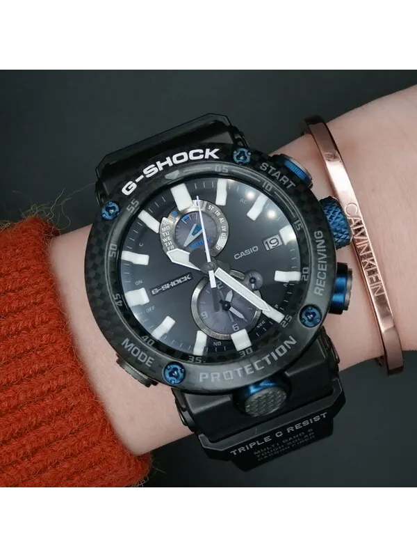 Часы CASIO G-Shock Gravitymaster 'Black' — изображение 3 из 4, оттенок черный