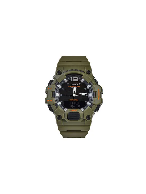 Часы CASIO G-Shock Analog-Digital 'Green' — изображение 2 из 4, оттенок зеленый