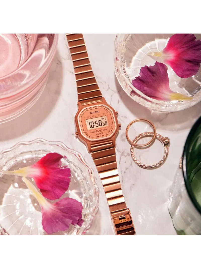 Часы CASIO Female YOUTH Japan / South Korea Fashion Waterproof Pink Digital — изображение 2 из 4, оттенок розовый