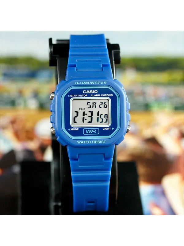 Часы CASIO STANDARD Classic Water Resistant Waterproof Sports Unisex Mens Blue Digital — изображение 3 из 4, оттенок синий
