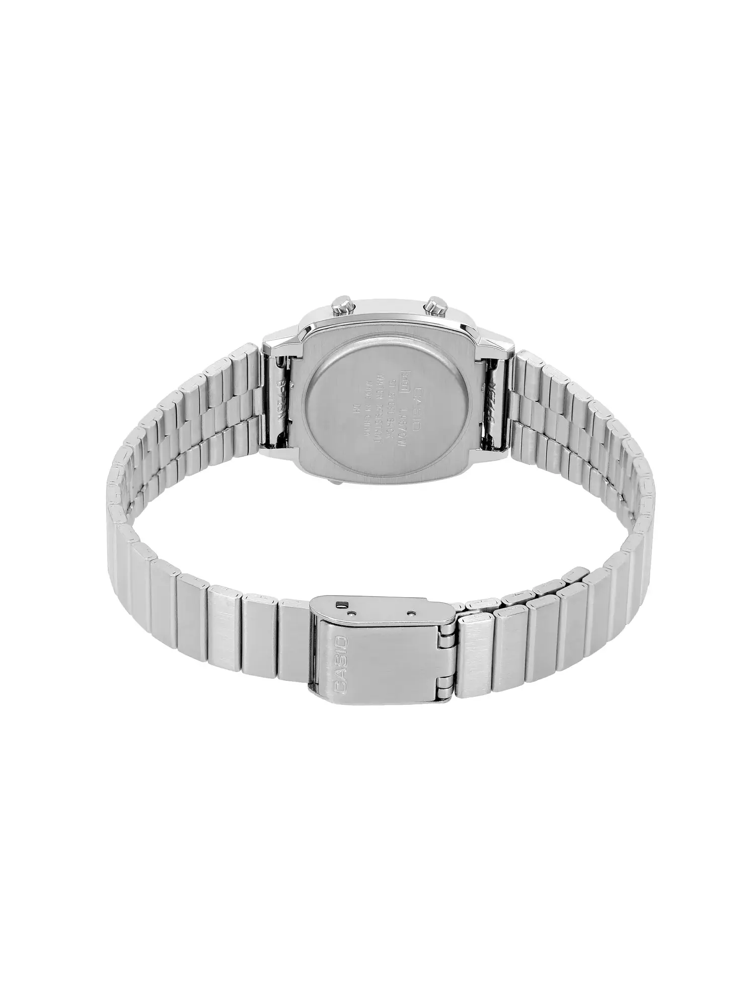 Часы Casio Vintage, арт. LA670WA-2 — изображение 3 из 8, оттенок серебристый/синий