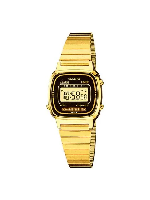 Часы Casio Vintage, арт. LA670WGA-1 — изображение 1 из 4, оттенок черный