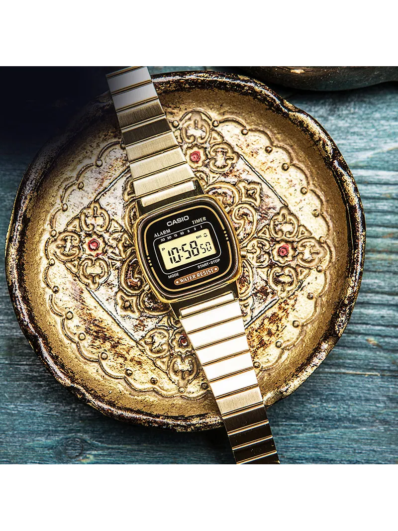 Часы Casio Vintage, арт. LA670WGA-1 — изображение 4 из 4, оттенок черный